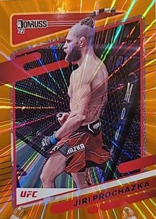 Jiri Prochazka 2022 Panini Donruss UFC Base #81 Orange