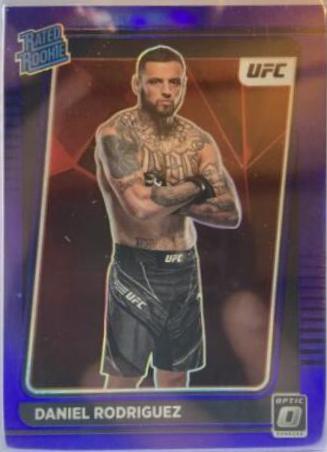 Daniel Rodriguez 2022 Panini Donruss Optic UFC Base #109 Purple