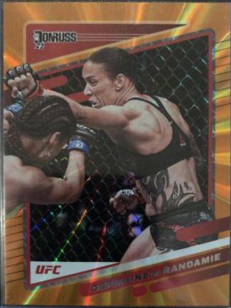 Germaine de Randamie 2022 Panini Donruss UFC Base #59 Orange