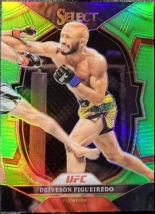 Deiveson Figueiredo 2023 Panini Select UFC Concourse #52 Neon Green