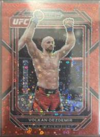 Volkan Oezdemir 2023 Panini Prizm Under Card UFC Base #178 Red