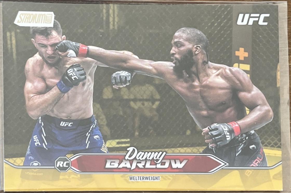 Danny Barlow 2025 Topps Stadium Club UFC Base #5 Gold