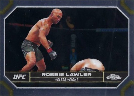 Robbie Lawler 2024 Topps Chrome UFC Base #165 Superfractor