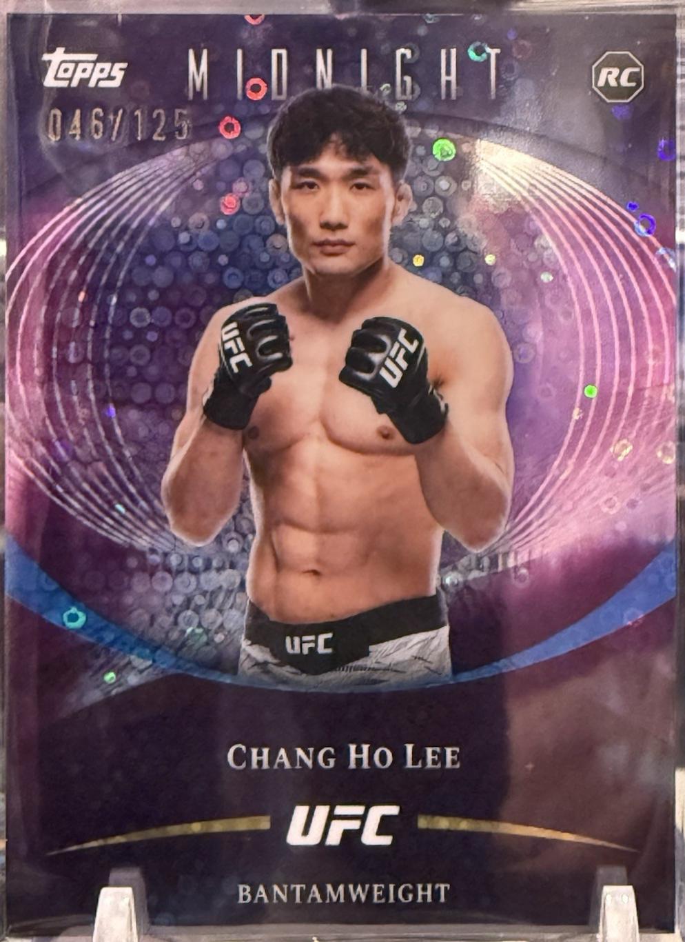 Chang Ho Lee 2026 Topps Midnight UFC Base #14 Morning