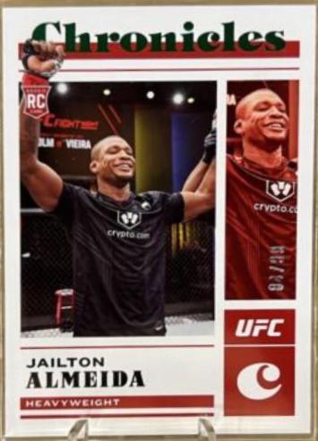 Jailton Almeida 2023 Panini Chronicles UFC Base Chronicles #88 Green