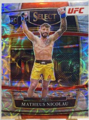Matheus Nicolau 2022 Panini Select UFC Concourse #83 Scope