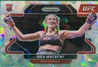 Bea Malecki 2022 Panini Prizm UFC Base #17 Silver