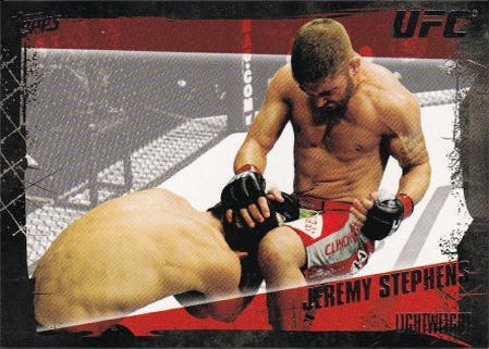 Jeremy Stephens 2010 Topps UFC Base #84 Silver