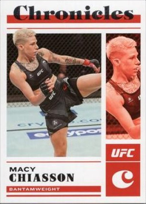 Macy Chiasson 2023 Panini Chronicles UFC Base Chronicles #57 Green