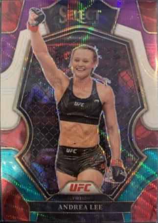 Andrea Lee 2023 Panini Select UFC Premier Level #158 Tri Color