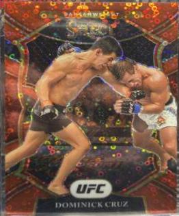 Dominick Cruz 2021 Panini Select UFC Concourse #42 Red Disco