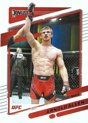 Arnold Allen 2022 Panini Donruss UFC Base #83 Red