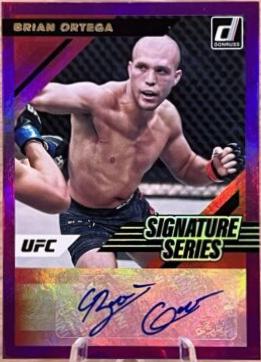 Brian Ortega 2022 Panini Donruss UFC Signature Series #36 Purple