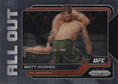 Matt Hughes 2023 Panini Prizm UFC All Out #9 Silver