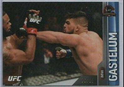 Kelvin Gastelum 2015 Topps UFC Champions Base #152 Blue