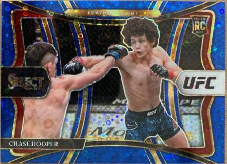 Chase Hooper 2021 Panini Select UFC Premier Level #125 Blue Disco