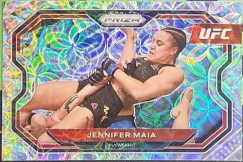 Jennifer Maia 2021 Panini Prizm UFC Base #150 Premium