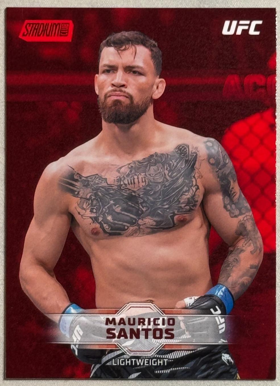 Mauricio Ruffy 2026 Topps Stadium Club UFC Base #32 Red