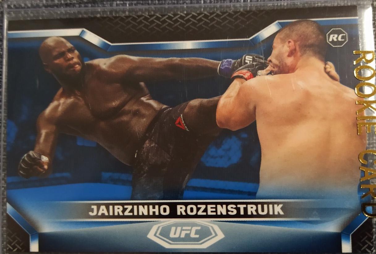 Jairzinho Rozenstruik 2020 Topps UFC Knockout Base #99 Blue