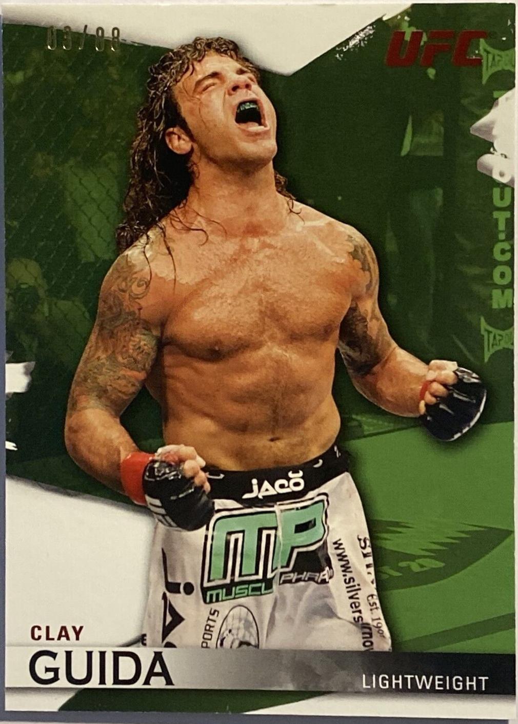 Clay Guida 2010 Topps UFC Knockout Base #73 Green