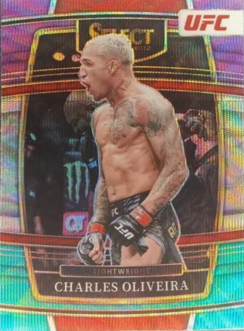 Charles Oliveira 2022 Panini Select UFC Concourse #45 Tri Color