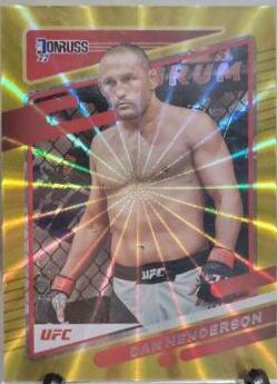 Dan Henderson 2022 Panini Donruss UFC Base #106 Gold