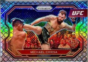 Michael Chiesa 2021 Panini Prizm UFC Base #173 Octagon