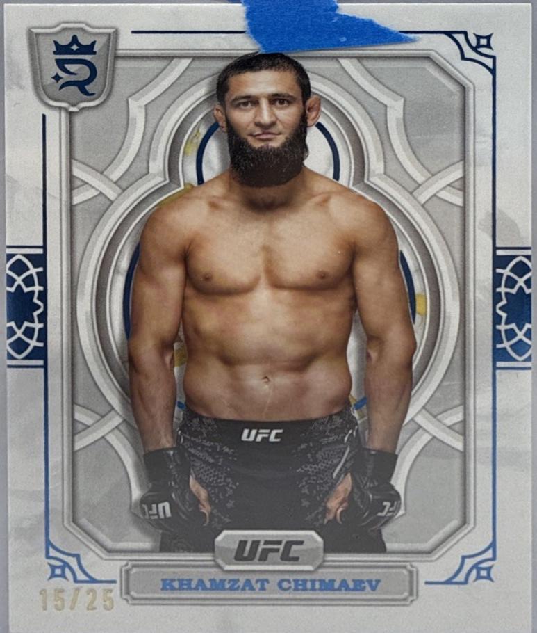 Khamzat Chimaev 2024 Topps Royalty UFC Base #88 Blue