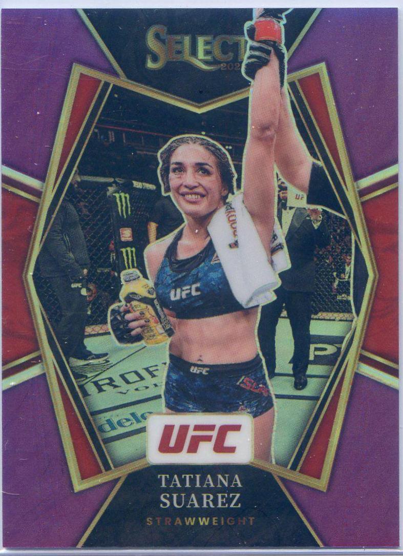 Tatiana Suarez 2022 Panini Select UFC Premier Level #198 Purple