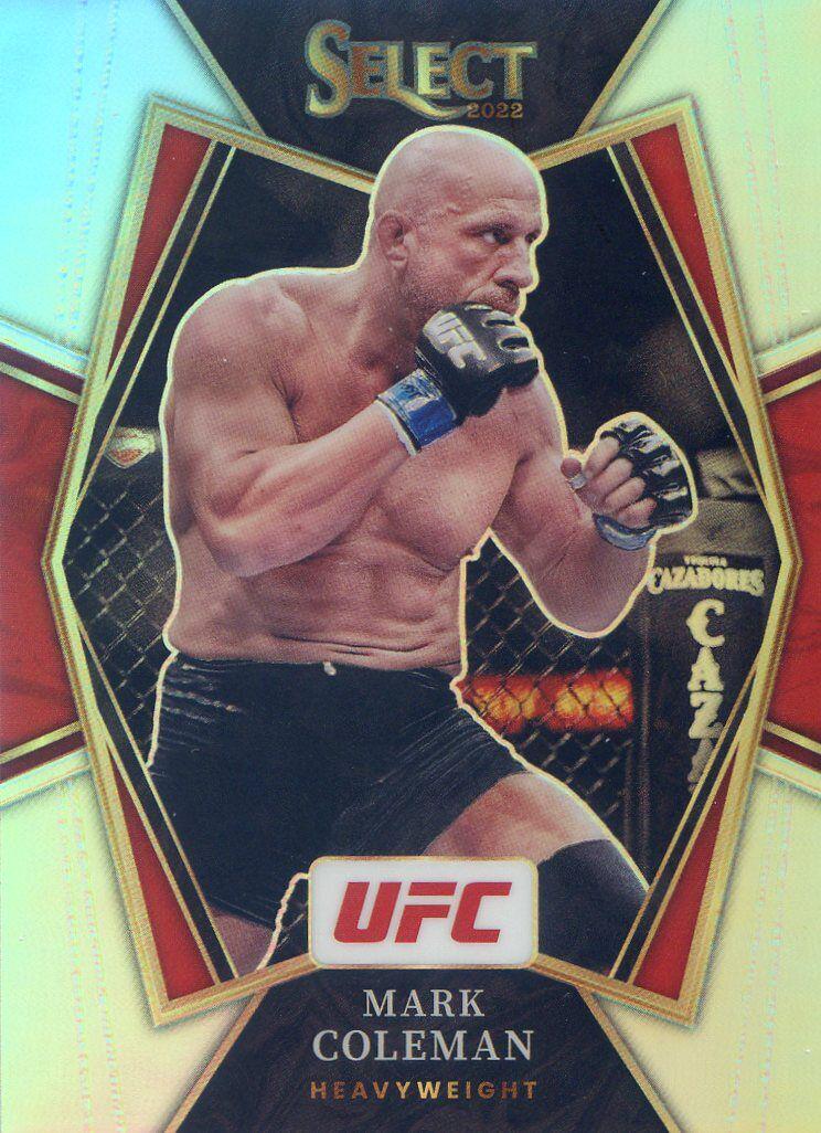Mark Coleman 2022 Panini Select UFC Premier Level #178 Silver