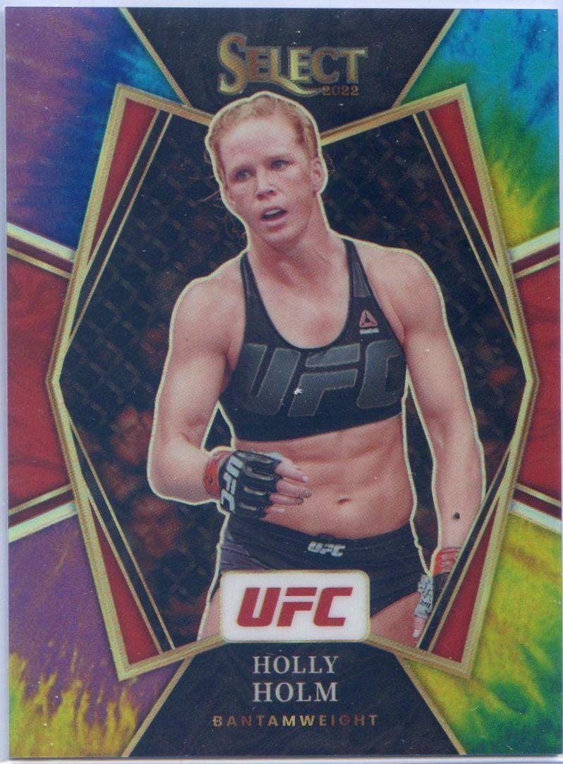 Holly Holm 2022 Panini Select UFC Premier Level #115 Tie Dye