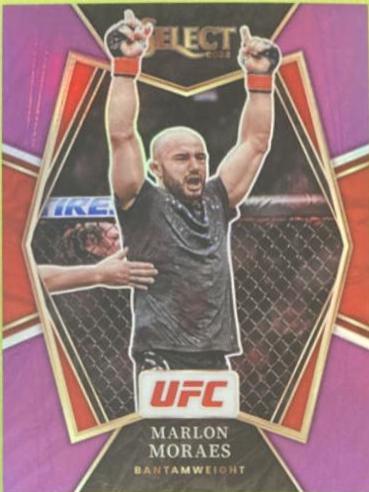 Marlon Moraes 2022 Panini Select UFC Premier Level #142 Purple