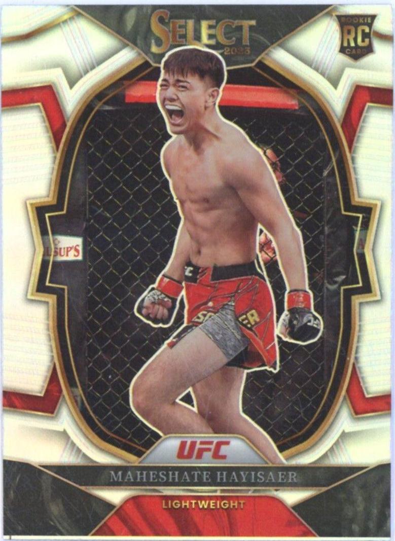 Maheshate Hayisaer 2023 Panini Select UFC Concourse #49 Silver