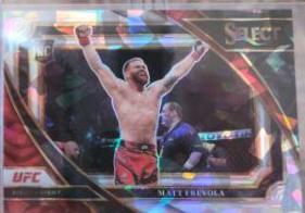 Matt Frevola 2023 Panini Select UFC Mezzanine #308 Cracked Ice