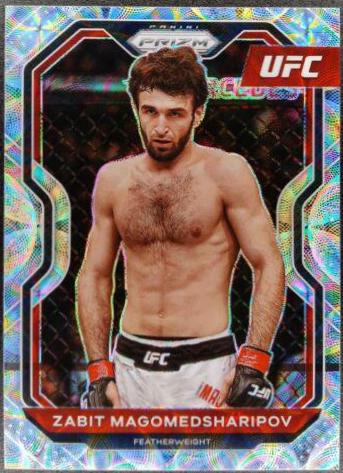 Zabit Magomedsharipov 2021 Panini Prizm UFC Base #93 Premium