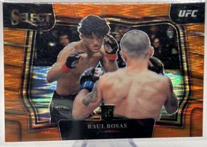 Raul Rosas 2023 Panini Select UFC Octagonside #275 Orange Flash