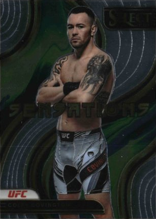 Colby Covington 2023 Panini Select UFC Sensations #9 Black