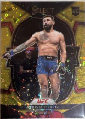 Chris Gutierrez 2023 Panini Select UFC Concourse #100 Gold Disco