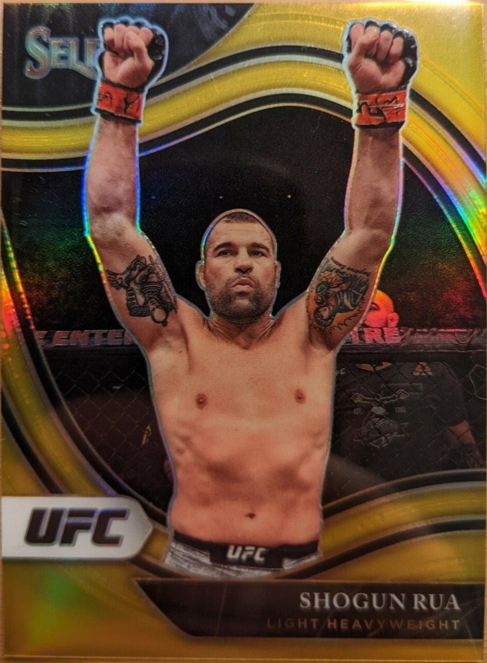 Mauricio Rua 2021 Panini Select UFC Octagonside #207 Gold
