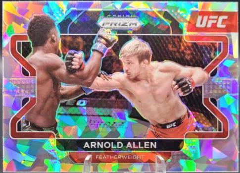 Arnold Allen 2022 Panini Prizm UFC Base #95 Ice