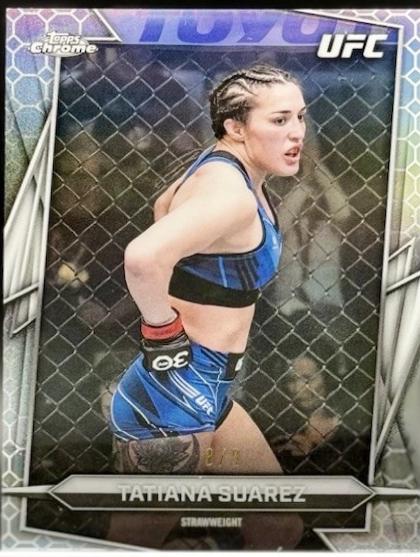 Tatiana Suarez 2026 Topps Chrome UFC Base #92 Octafractor