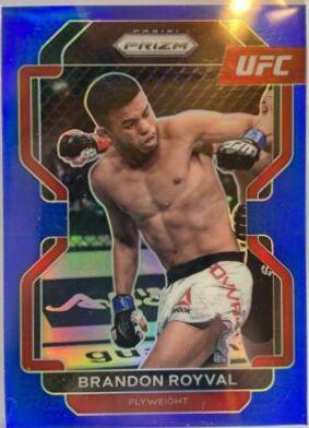 Brandon Royval 2022 Panini Prizm UFC Base #149 Blue