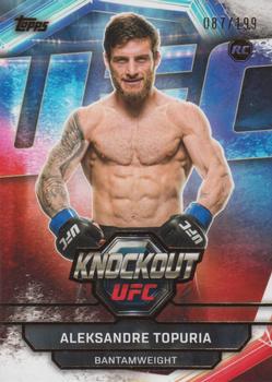 Aleksandre Topuria 2026 Topps Knockout UFC Base #92 Gold