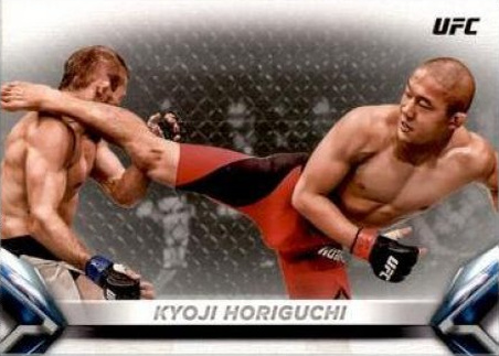 Kyoji Horiguchi 2018 Topps UFC Knockout Base #82 Red