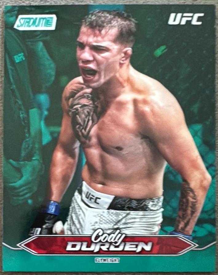 Cody Durden 2025 Topps Stadium Club UFC Base #170 Teal