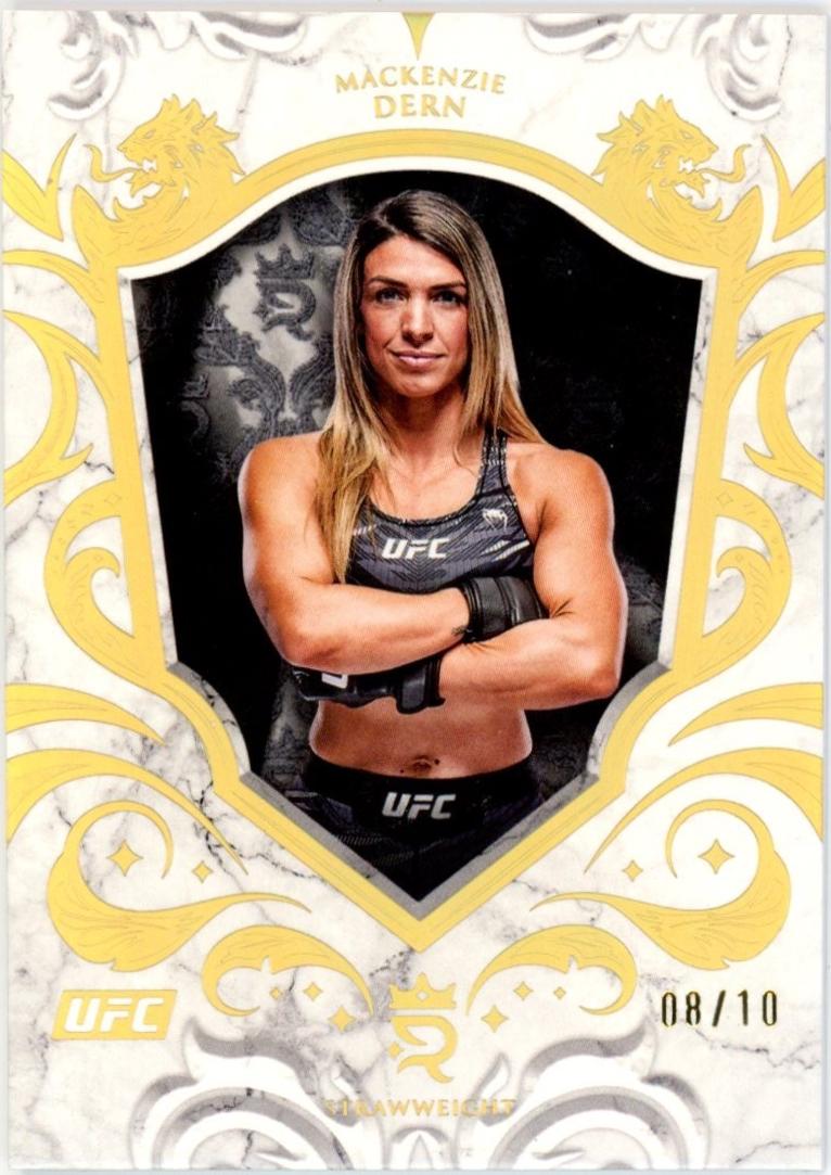 Mackenzie Dern 2025 Topps Royalty UFC Base #89 Gold