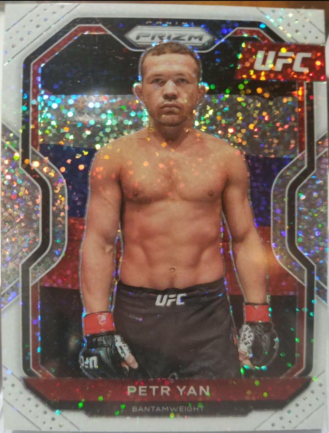 Petr Yan 2021 Panini Prizm UFC Base #79 White Sparkle