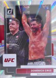 Dominick Cruz 2023 Panini Donruss UFC Base #140 Laser