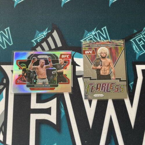 Khabib Nurmagomedov 2022 Panini Prizm UFC Fearless #11 Silver