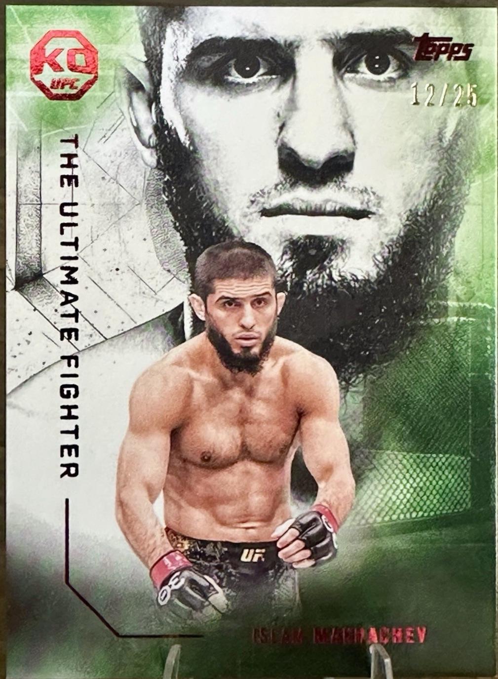 Islam Makhachev 2025 Topps Knockout UFC The Ultimate Fighter #UF-4 Red